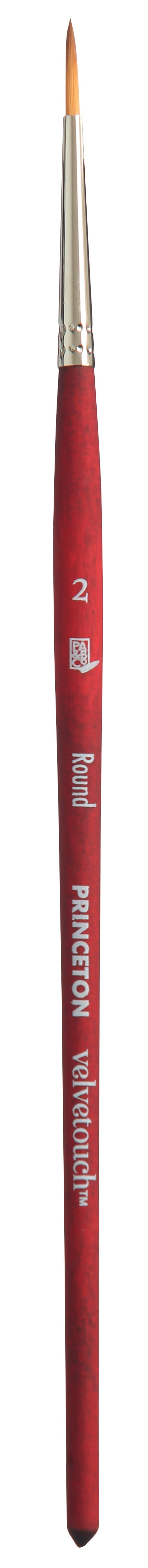Pennello tondo universale PRINCETON Velvetouch con manico corto – 2