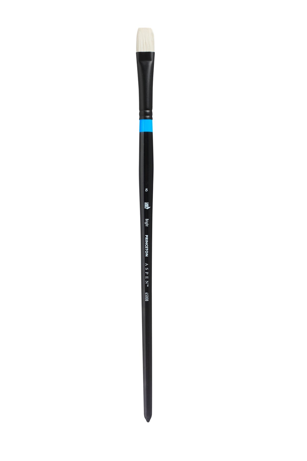 Pennello PRINCETON Aspen Bright con setole sintetiche e manico lungo – 8