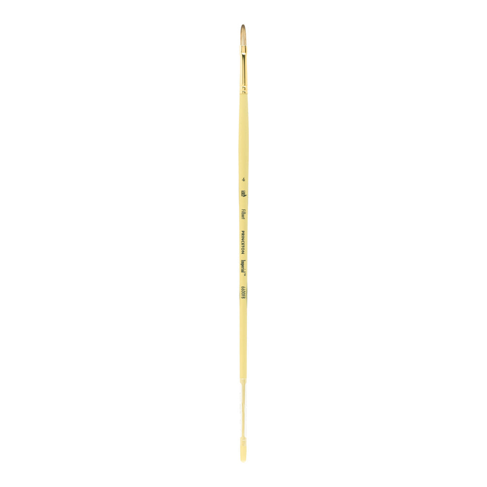 PRINCETON Imperial pennello per pittura a olio sintetico Mongoose lingua di gatto manico lungo – 4