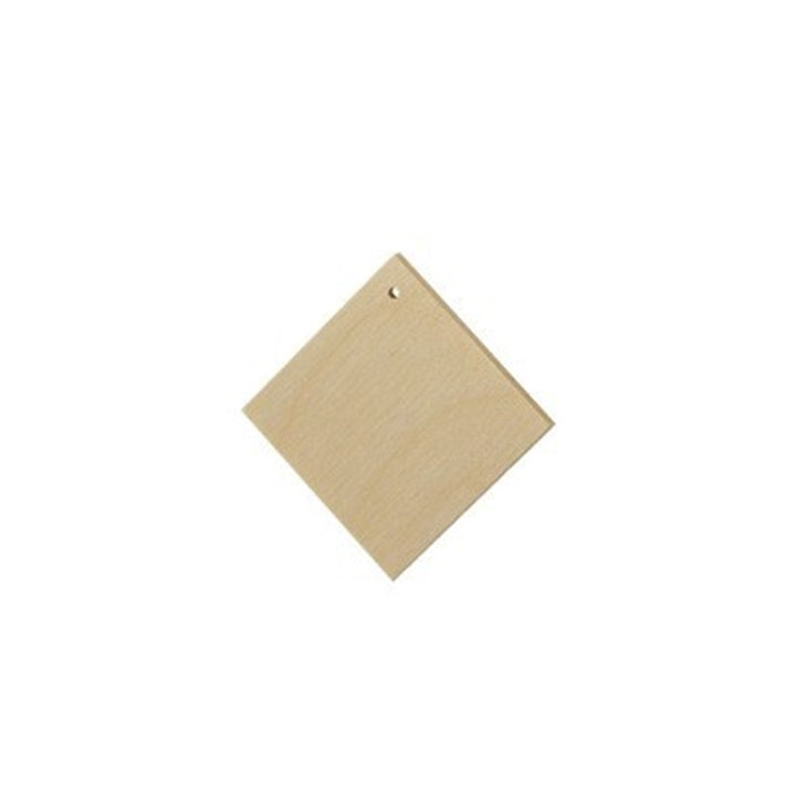 Prodotti in legno per la realizzazione di gioielli - quadrato 2 cm