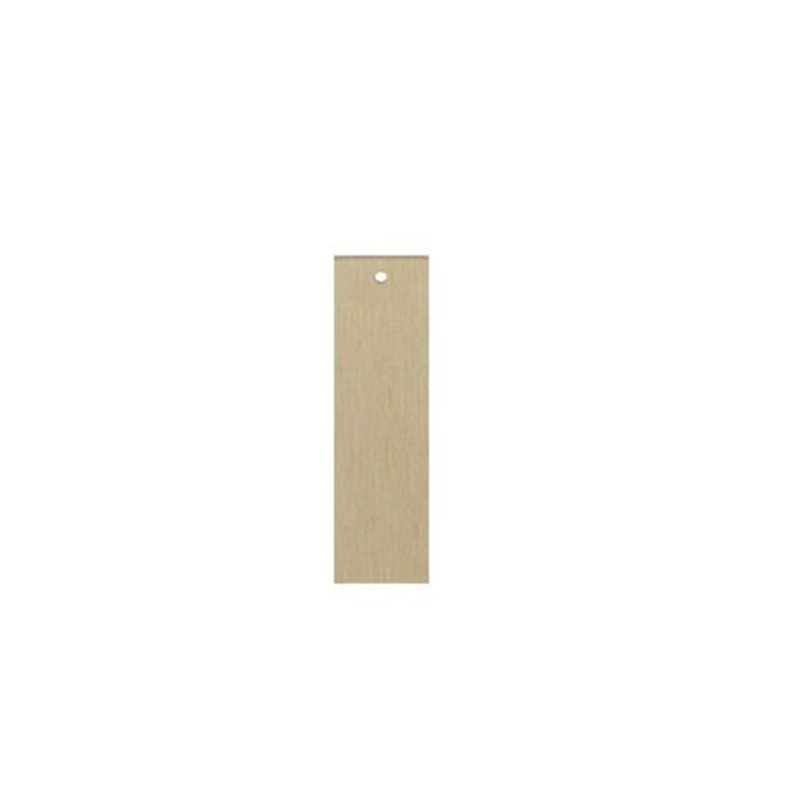 Prodotti in legno per la realizzazione di gioielli - rettangolo 5,5 cm