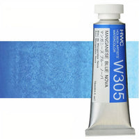 Colori ad acquarello professionali Holbein Artists 15 ml – blu manganese nova