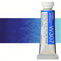 Colori ad acquarello professionali Holbein Artists 15 ml – blu ftalo giallastro