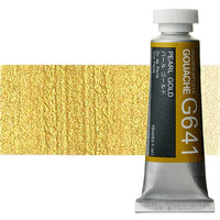 Colori a guazzo professionali Holbein Artists 15 ml – oro perlato