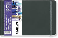 Quaderno da disegno Canson Graduate Art Book Mix Media 200 g/m², 72 fogli, 14 x 21,6 cm, copertina rigida