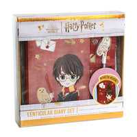 Quaderno Harry Potter - set con accessori 4 pz
