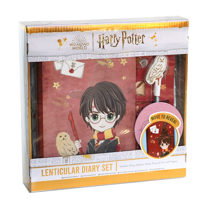 Quaderno Harry Potter - set con accessori 4 pz