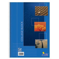 Quaderno per scuola a righe College block 80 fogli | sceglie formato