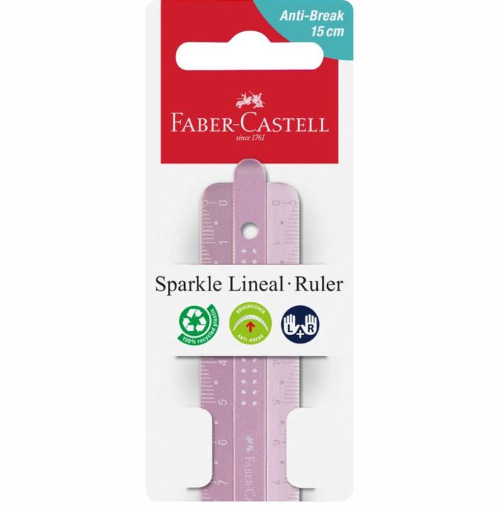 Righello flessibile scintillante Trend | lunghezza diversa