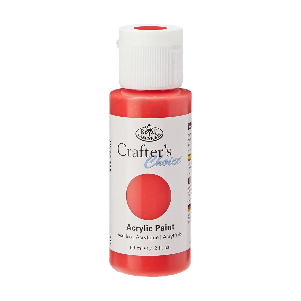 Colore acrilico Crafter s Choice 59 ml | colori diversi – Bright Red