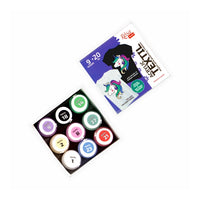 ROSA Colori acrilici pastello per tessuti 9x20 ml