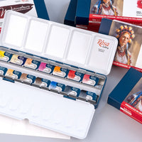 Rosa Gallery Set acquerello ritratto 14x2,5 ml