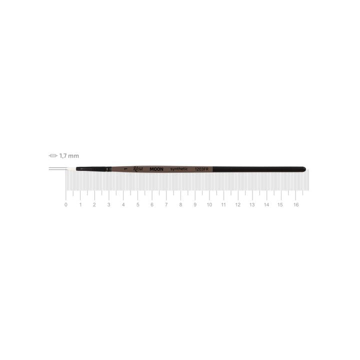 ROSA MOON 1203FR Pennello sintetico ovale | Varie dimensioni