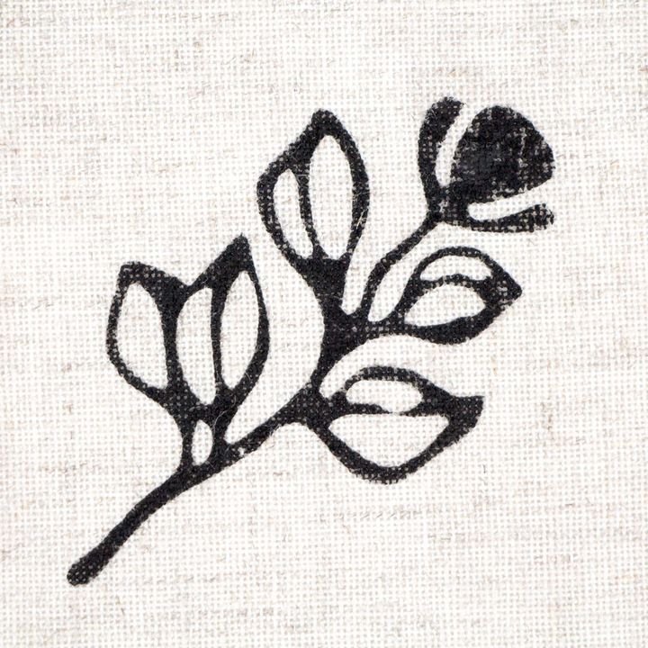 ROSA TALENT Timbro in legno n. 13 Botanico 4,6x8 cm