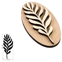 ROSA TALENT Timbro in legno n. 6 Botanico 4x10 cm