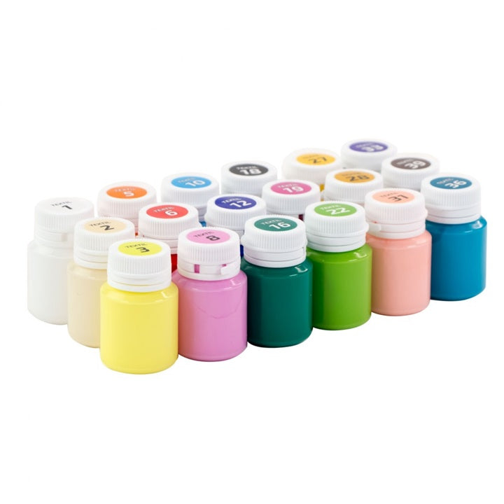 ROSA Vernici acriliche per tessuti 18x20 ml