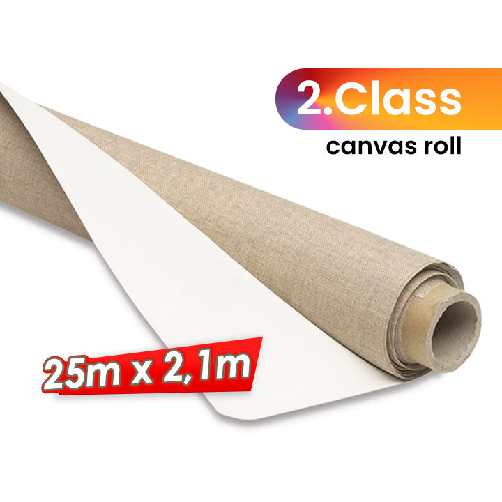 Rotolo di tela professionale per artisti | Varie larghezze