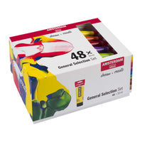 ROYAL TALENS Amsterdam set di colori acrilici General Selection 48 x 20 ml
