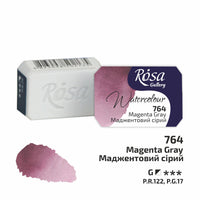 Colori ad acquerello Rosa Gallery pan 2,5 ml | colori diversi – Magenta Gray panvička