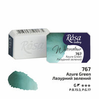 Colori ad acquerello Rosa Gallery pan 2,5 ml | colori diversi – Azure Green panvička