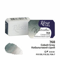 Colori ad acquerello Rosa Gallery pan 2,5 ml | colori diversi – Cobalt Gray panvička