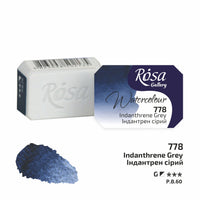 Colori ad acquerello Rosa Gallery pan 2,5 ml | colori diversi – Indanthrene Grey panvička