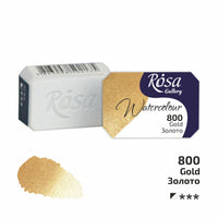 Colori ad acquerello Rosa Gallery pan 2,5 ml | colori diversi – Gold panvička