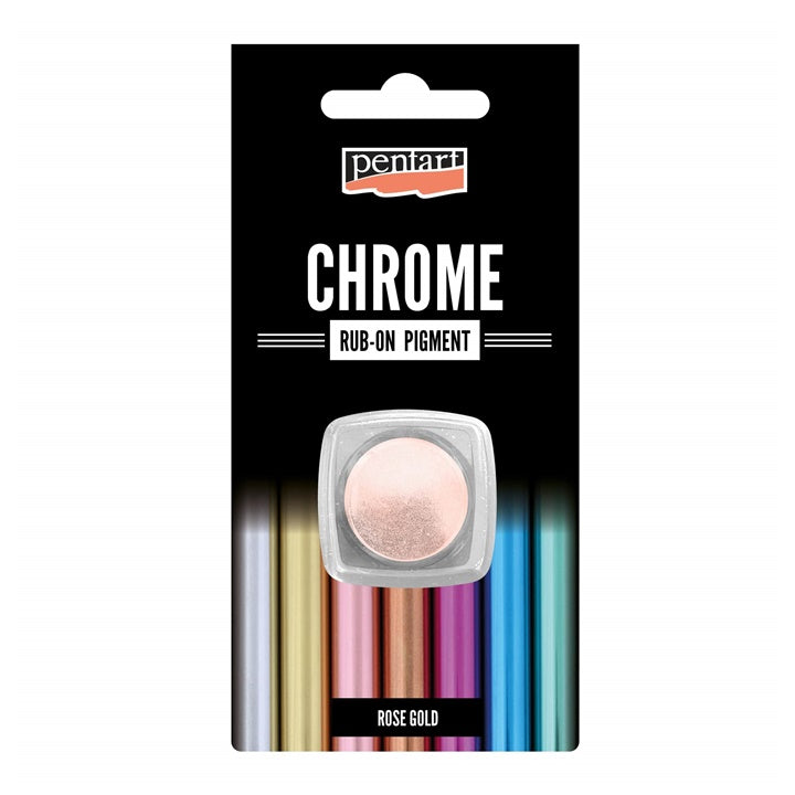 Rub-on polvere di cromo Pentart 0,5 g | scegli un colore