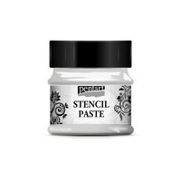 Pasta per stencil mettalizzata 50ml – silver