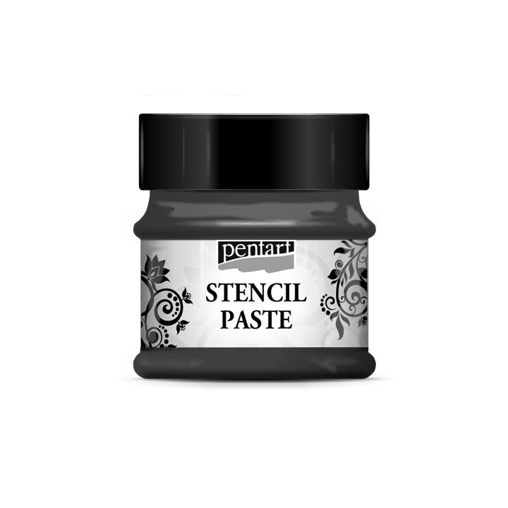 Pasta per stencil mettalizzata 50ml – black diamond