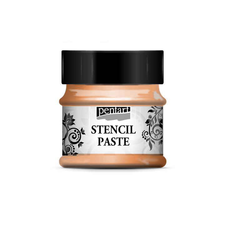 Pasta per stencil perlata 50ml – apricot