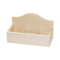 Sactola in legno per tè 21.3x10x12.5 cm