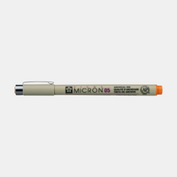 Sakura Pigma Micron 05 fineliner 0,45 mm – set da 6 colori – Arancione