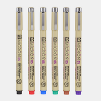 Sakura Pigma Micron 05 fineliner 0,45 mm – set da 6 colori