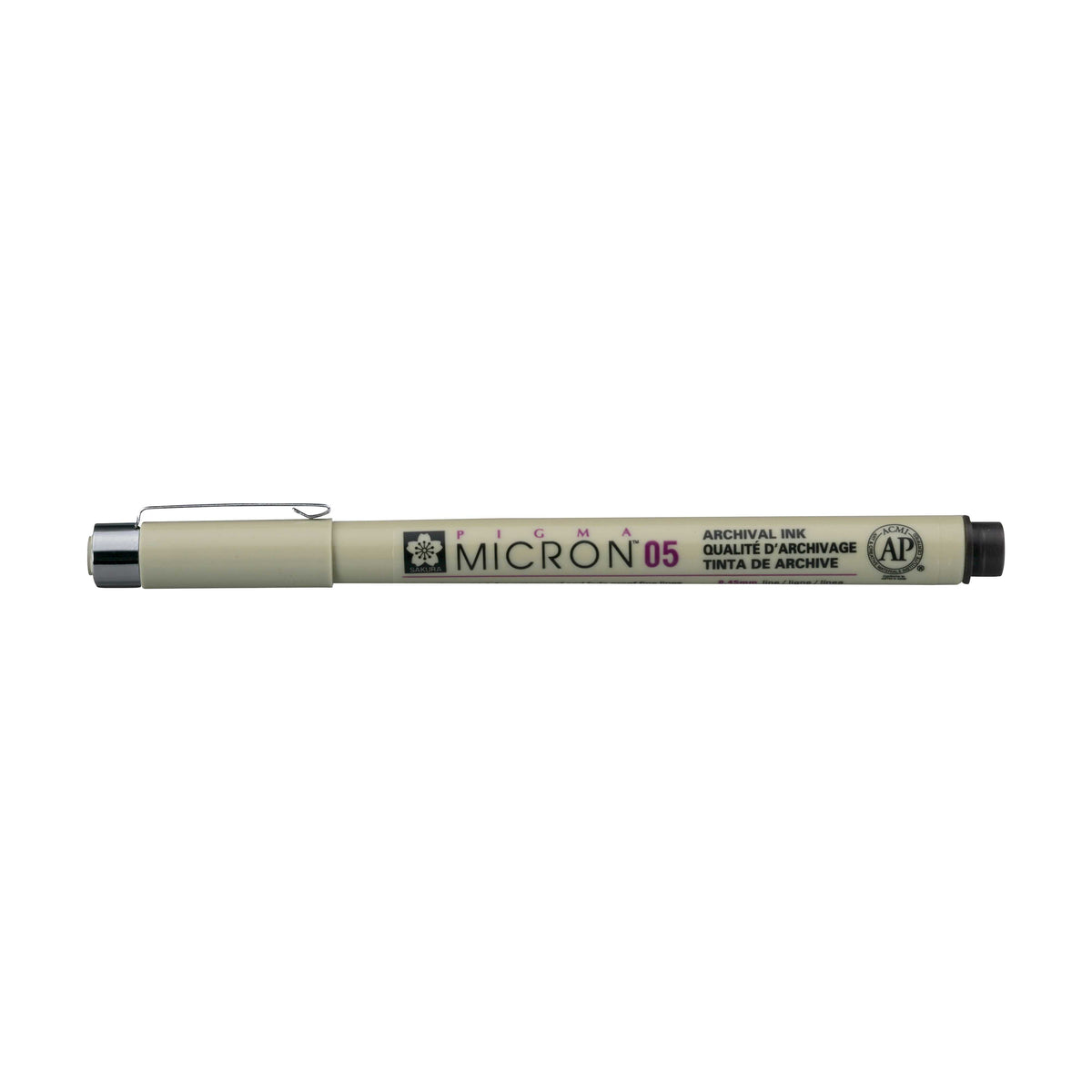 Sakura Pigma Micron 05 fineliner 0,45 mm – set da 6 colori – Seppia