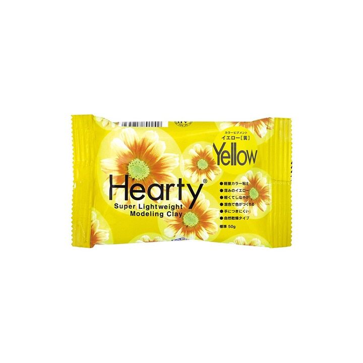 Argilla ultraleggera autoindurente Hearty Padico 50 g – Giallo