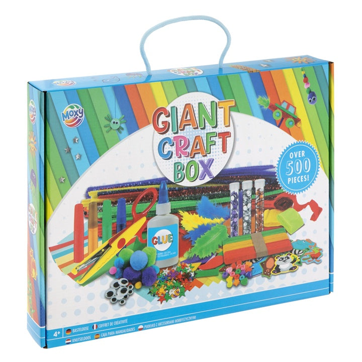 Scatola dell'artigianato gigante Set creativo 500 pezzi blu