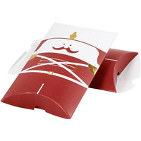 Scatola di carta natalizia 3 pz piccola — immagine 1