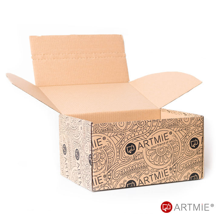 Scatola di cartone con stampa ARTMIE 10 pezzi | varie dimensioni