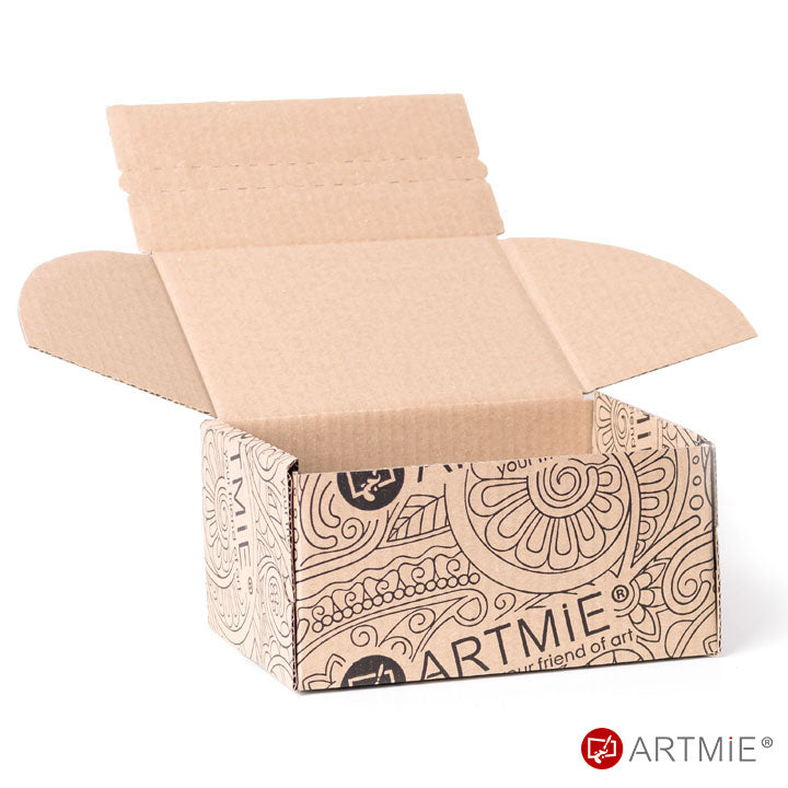 Scatola di cartone con stampa ARTMIE 10 pezzi | varie dimensioni