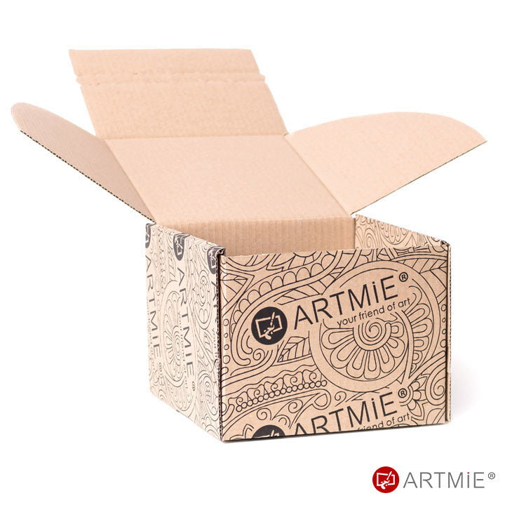 Scatola di cartone con stampa ARTMIE 10 pezzi | varie dimensioni
