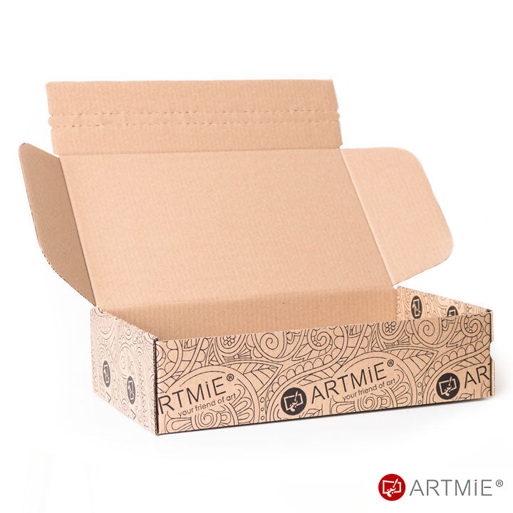 Scatola di cartone con stampa ARTMIE 10 pezzi | varie dimensioni