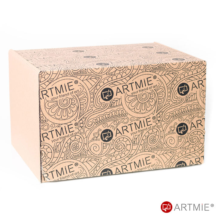 Scatola di cartone con stampa ARTMIE 10 pezzi | varie dimensioni