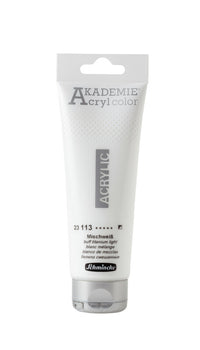 Colori acrilici Schmincke AKADEMIE 120 ml – 113 bianco titanio chiaro