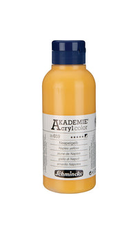 Colori acrilici Schmincke AKADEMIE 250 ml – 659 giallo napoli