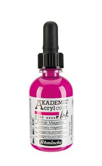 Inchiostro acrilico Schmincke AKADEMIE 50 ml | colori diversi – 344 Viola Base