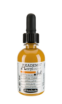 Inchiostro acrilico Schmincke AKADEMIE 50 ml | colori diversi – 661 Ocra Gialla