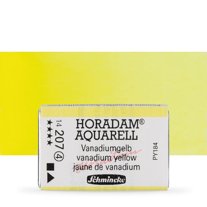 HORADAM® AQUARELL Vernici per acquerello – 207 Vanadium Yellow