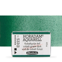HORADAM® AQUARELL Vernici per acquerello – 533 Cobalt Green Dark