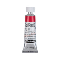 Schmincke Horadam colore ad acquerello in tubetto da 15 ml - Onetz – 344 Rosso perilene scuro